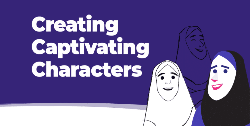 Creating Captivating Characters - Actual Header